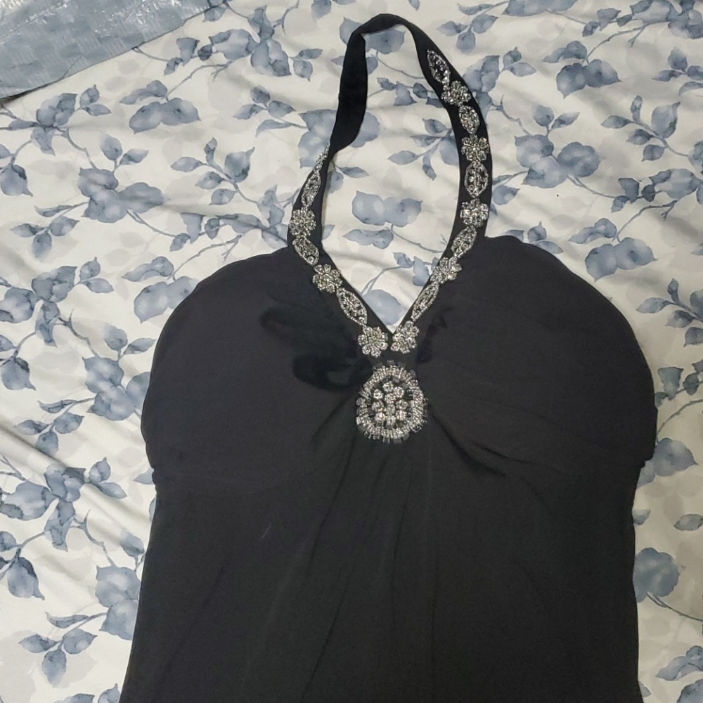 Black swimsuit top